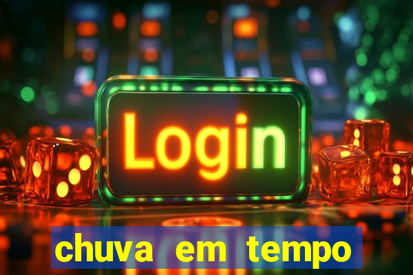 chuva em tempo real ipmet